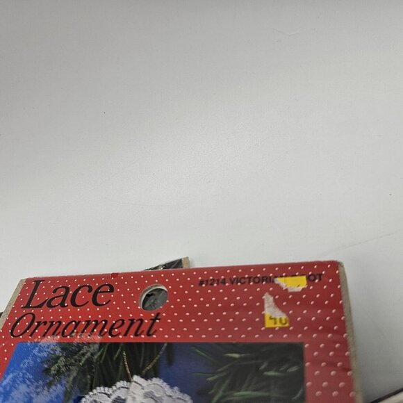 Lot of 7 Designs For The Needle Lace Ornament Christmas Cross Stitch Kits Santa - Picture 9 of 12